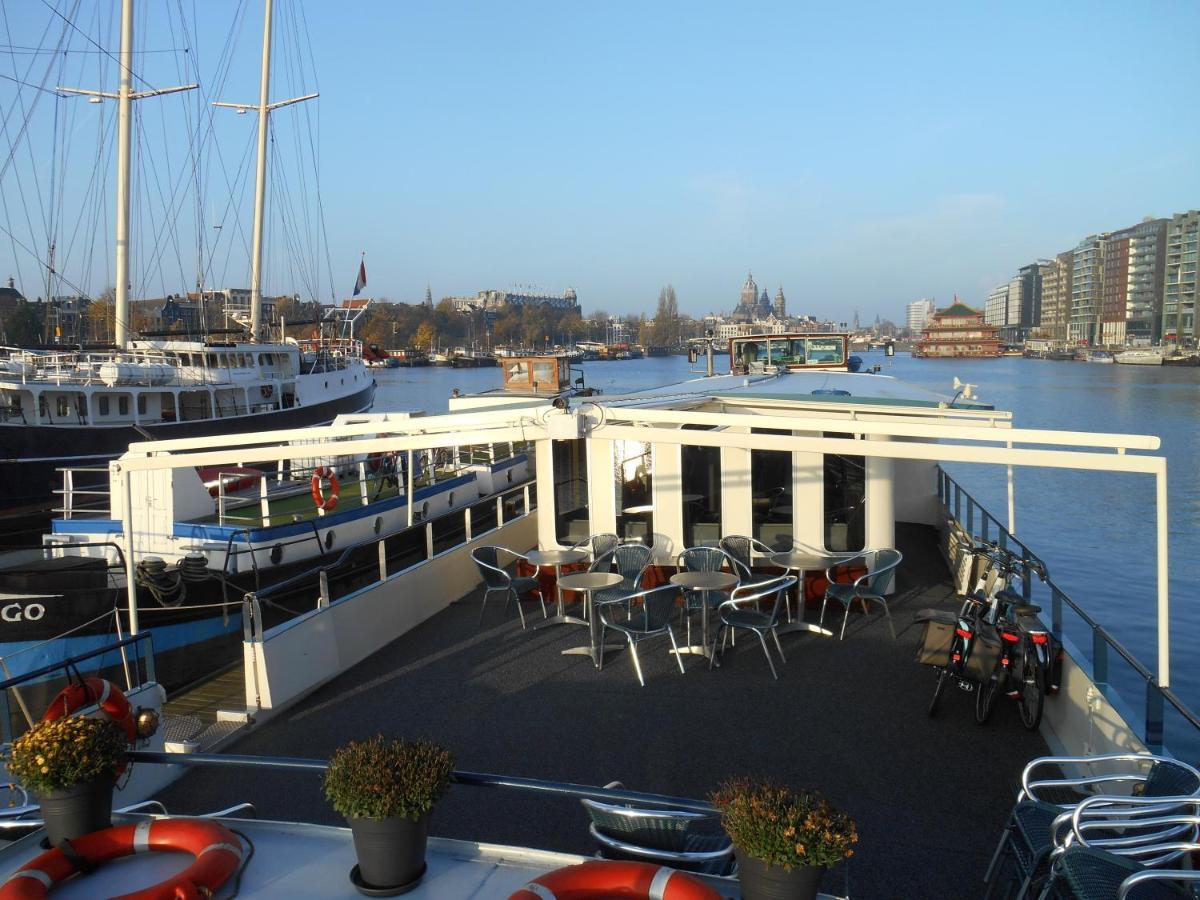 Hotelboat Iris Amsterdam Eksteriør bilde